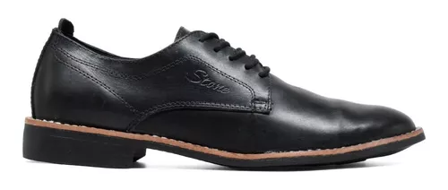 Zapato Vestir Hombre Cuero Vacuno Urbano Liviano Stone 2500