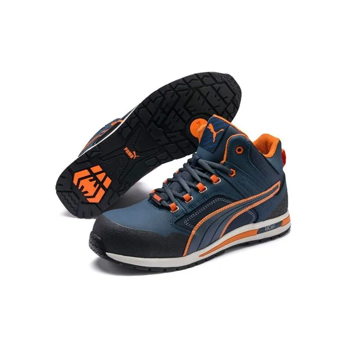 Zapatos de trabajo Puma Crosstwist Mid S3 HRO SRC