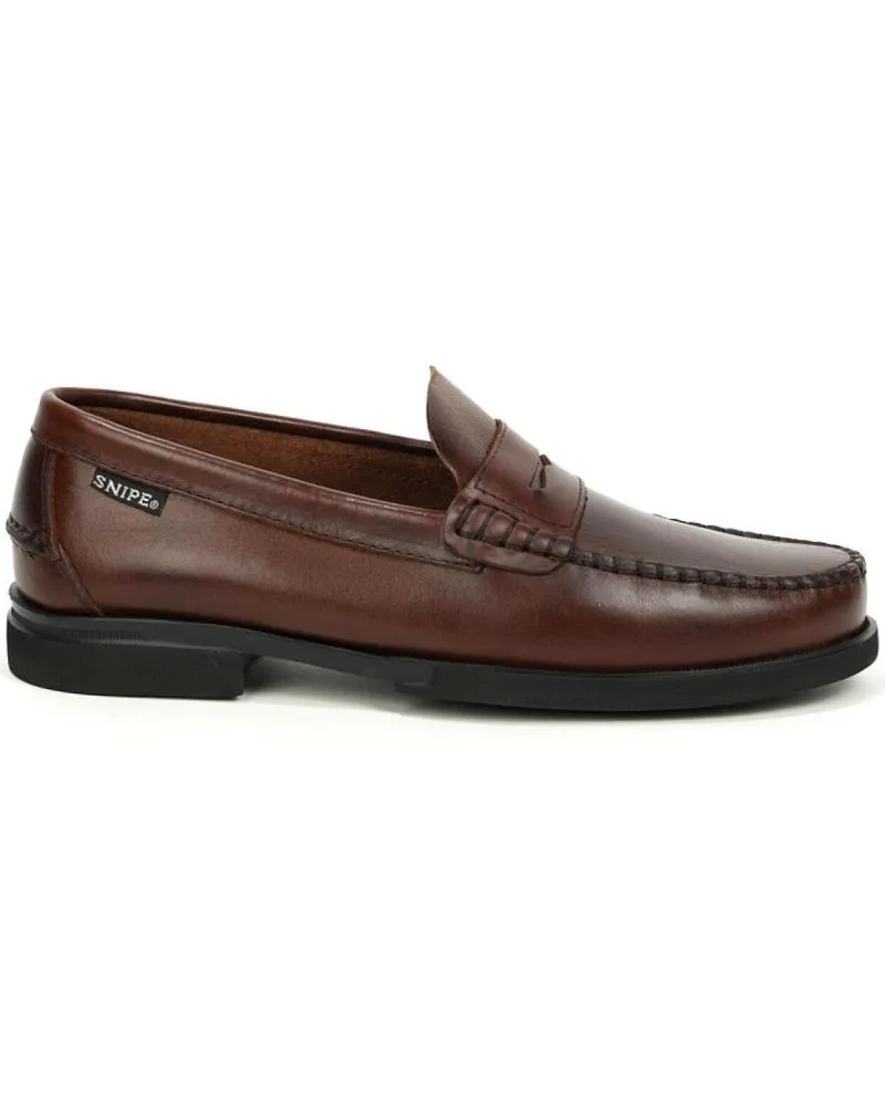 Zapatos SNIPE  de Hombre MOCASINES 11023  CUERO