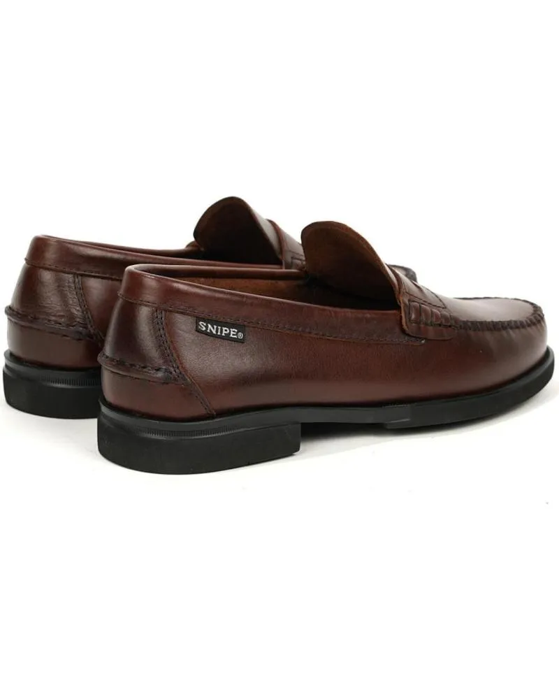 Zapatos SNIPE  de Hombre MOCASINES 11023  CUERO