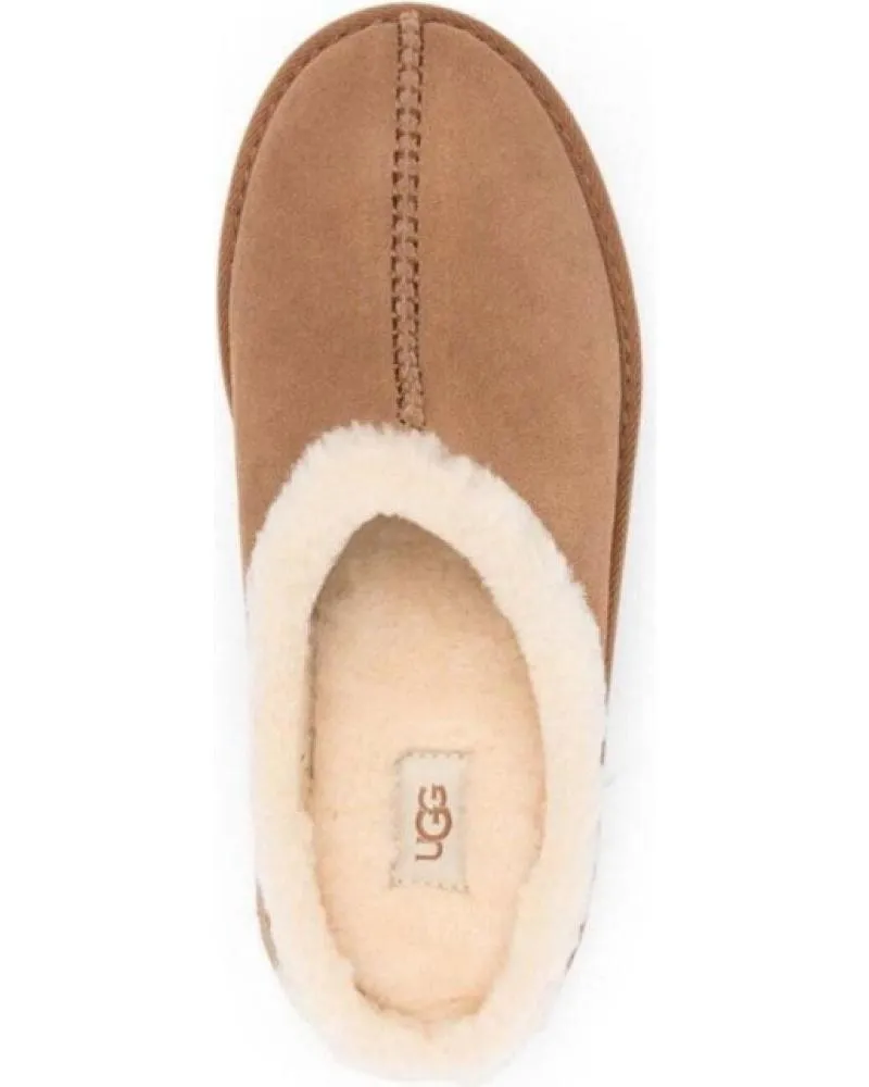 Zapatos UGG  de Mujer ZUECOS W NEW HEIGHTS COZY CLOG MUJER CUERO  MARRóN