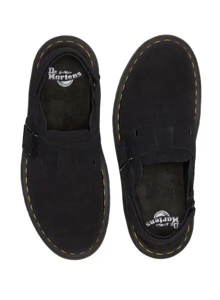 Zuecos Dr. Martens Jorge II Negro Para Mujer